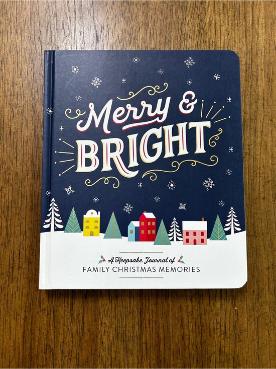 Other - NEW Merry & Bright Holiday Keepsake Journal of Family Christmas Memories